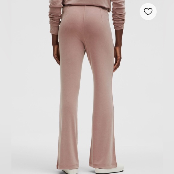 Brand New Lululemon Drapey Softstreme Flare split hem pants - Picture 3 of 11